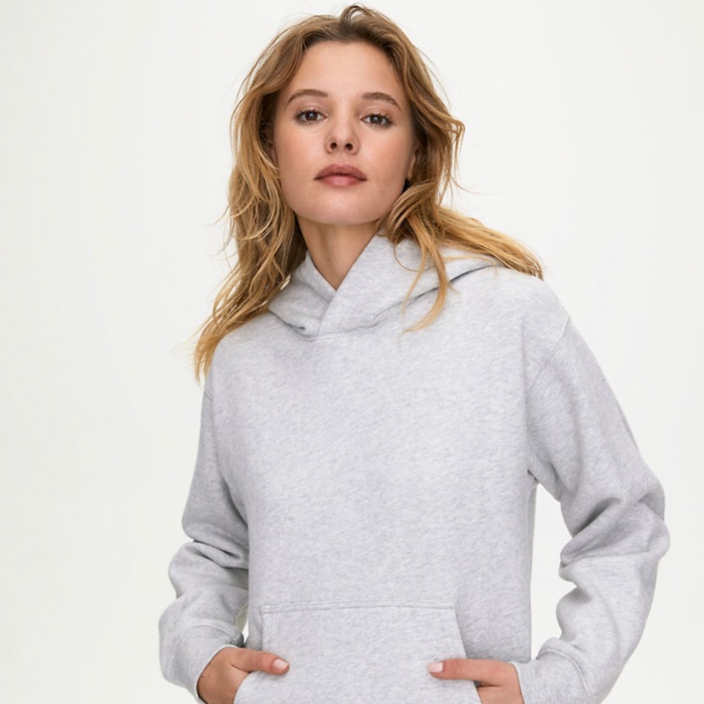 Light grey TNA “The Perfect Hoodie”